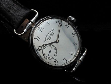   1920s GLASHUTE UHRENFABRIK   UNION Vintage Watch GERMANY IN SACHSEN