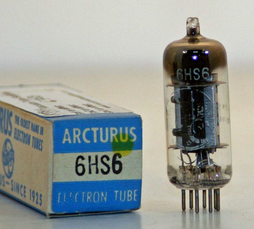 NOS Arcturus 6HS6 Stereo Tuner Vacuum Tube New Old Stock  