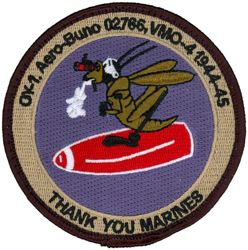 USMC VMU 4 Heritage Patch  