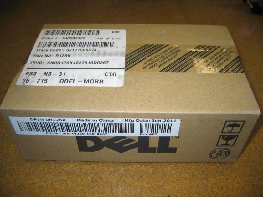 Dell AX210 Black Computer Speakers R126K USB Powered New In Sealed Box 