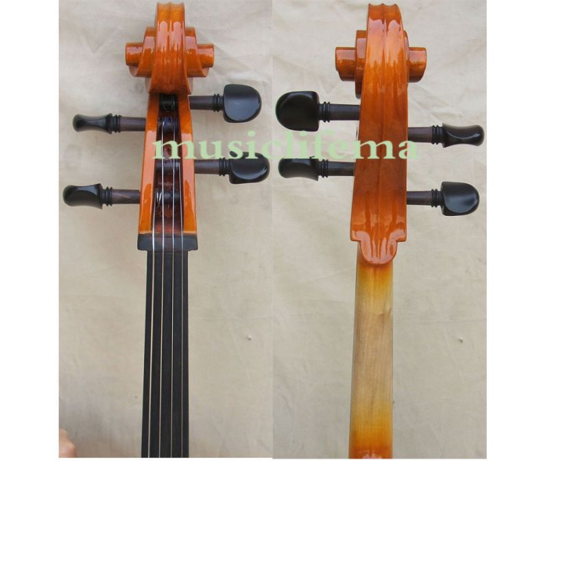 electric cello hand cared fine tone shape varnish  