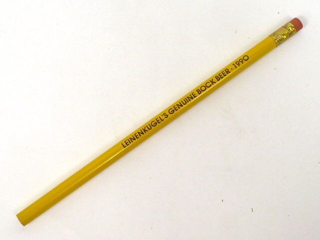 1990 Leinenkugel Bock Beer unused pencil Tavern Trove  