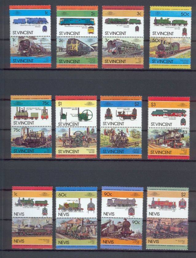 Trains   Leaders of the World   14 complete Sets **  