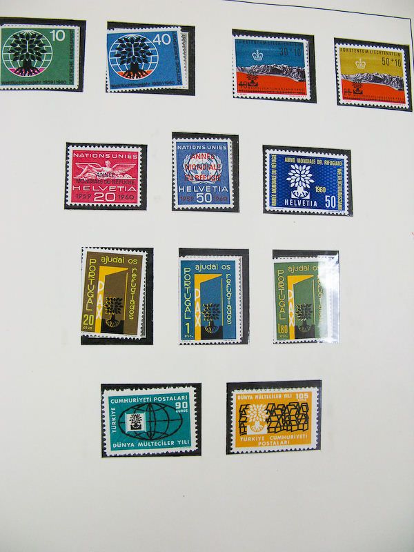 World Stamps 1959 Year Of Child Brussels Exp Collection  