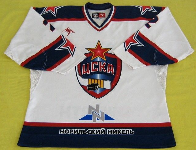 2006/07 Authentic Red Army=CSKA GAME WORN Jersey/Russia/ 