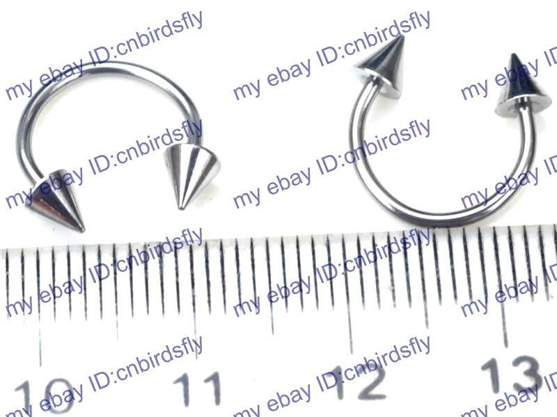 bb10 gauge 18g 1mm total length with ball app 1cm