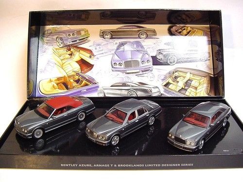   BENTLEY 3 Car Set AZURE Cabriolet ARNAGE Sedan BROOKLANDS Coupe