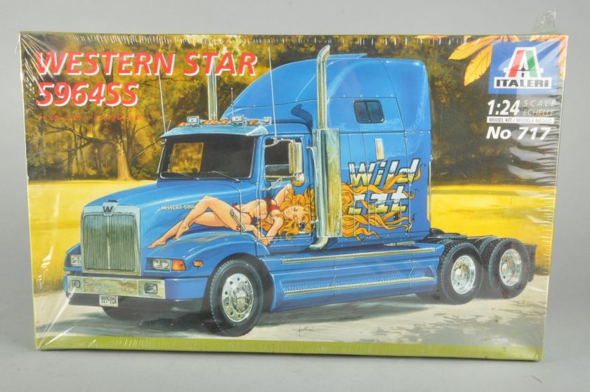 ITALERI WESTERN STAR 5964SS 124 Scale Plastic Model Kit NEW/SEALED 