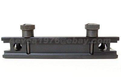 See Thru AR Flat Top 1 Riser Mount for Picatinny Rail  