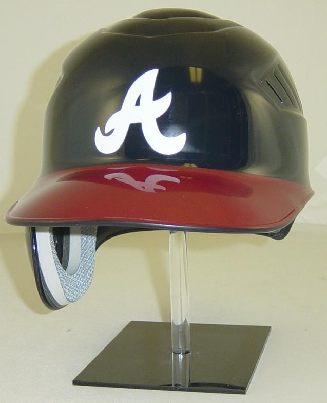 New Style ATLANTA BRAVES Lefty Full Size Batting Helmet  