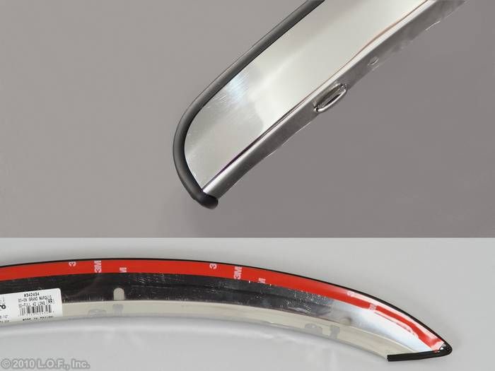 Stainless Steel Chrome Fender Wheel Well Trim Molding  