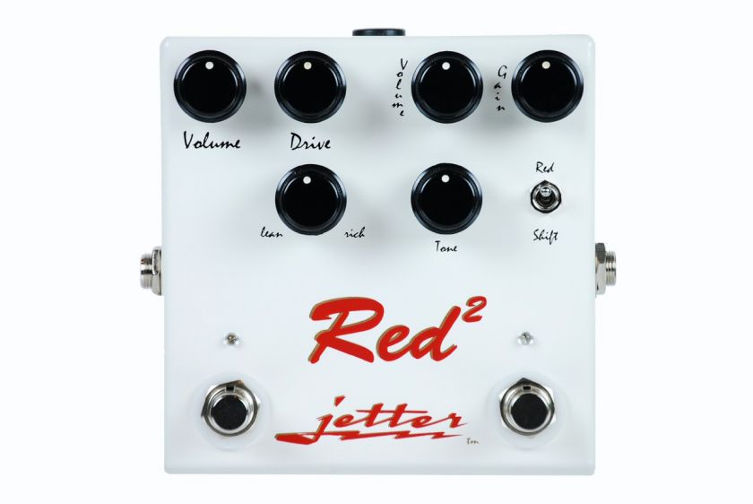 NEW Jetter Red Square Overdrive FX Pedal ~W/FREE GIFT  