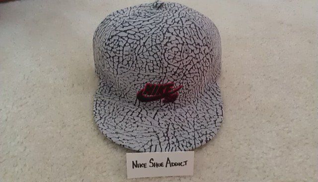 Nike SB Elephant Print Hat Black Cement Air Jordan Retro 3 III Dunk 