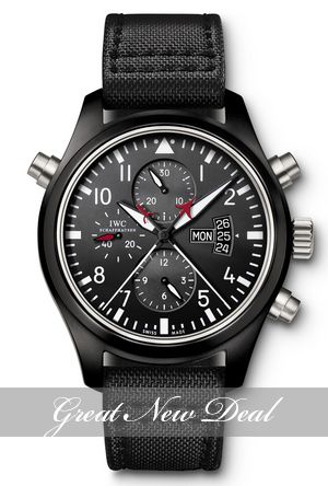 IWC PILOTS TOP GUN CHRONOGRAPH CERAMIC/TITANIUM 379901  