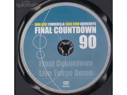 BON JOVI FINAL COUNTDOWN   Tokyo Dome Live   DVD New  