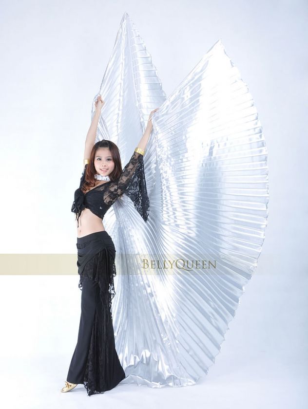 FANCYQUBE NEW Belly Dance Costume Large Wings of Isis BD 012  