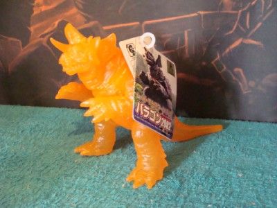 2002 BANDAI GMK ORANGE BARAGON W/ TAG LIMITED godzilla  