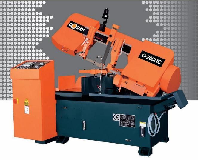   PROGRAMMABLE NEW 10 AUTOMATIC HYDRAULIC HORIZONTAL BAND SAW  