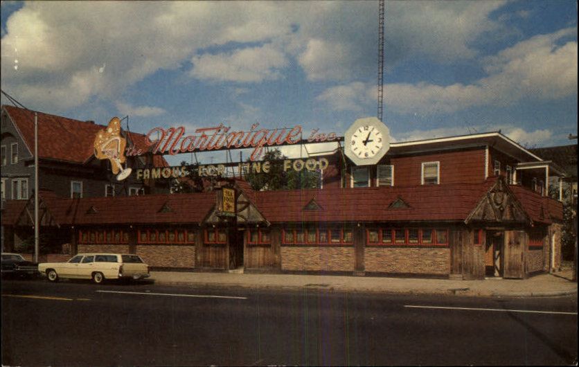 Providence RI Restaurant Old Car Postcard  