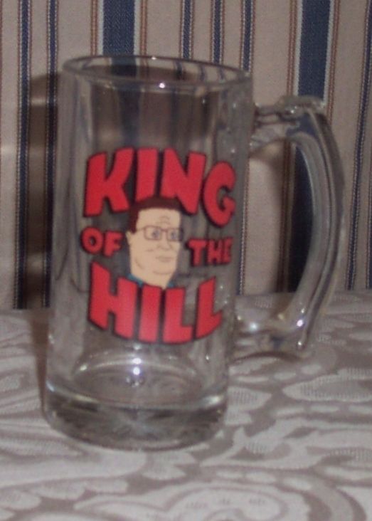 KING OF THE HILL Hank Glass STEIN MUG Fox TV Licensed  