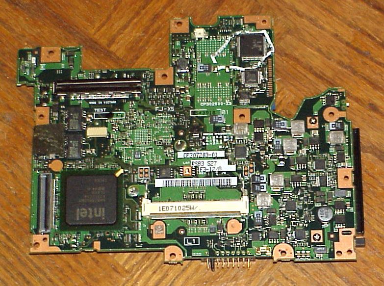 DEAD MOTHERBOARD FOR Fujitsu LifeBook P1610 CP307203 01  