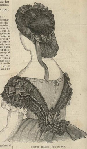 MODE ILLUSTREE PATTERN Jan 3,1864   BERTHE HELOISE  