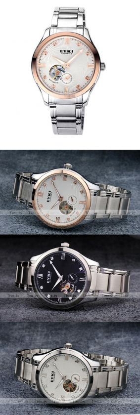   Luminous Waterproof Automatic Mechanical Men Wrist Watch Male Boy