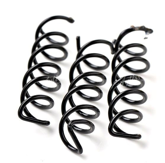 10pcs Black Screw Spin Twist Hairpin Clip Spiral Barrette Hair Jewelry 