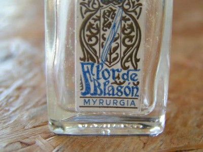 Vintage Flor de Blasón by Myrurgia Mini Perfume Bottle  