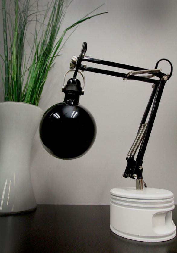 WWII Airplane AViATION ART Modern PISTON B&W Desk Lamp  