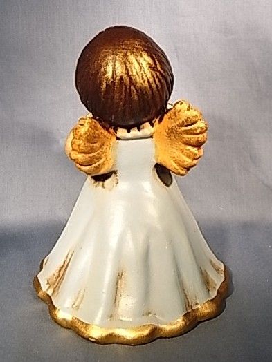 BO4* BEAUTIFUL THUN BOLZANO POTTERY ANGEL CANDLESTICK ITALY  