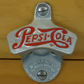 PEPSI Cola Starr X Wall Mount Bottle Opener NEW  