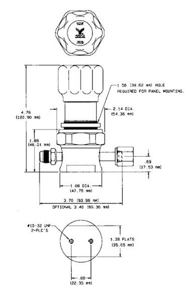 What you are bidding on is a nice looking New Parker Hannifin 