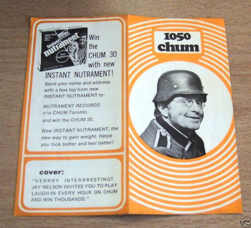 CHUM CHART==RADIO SURVEY NOV 1 1969 # 1 SMITH  
