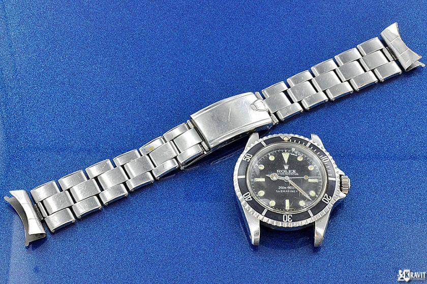 Rare Pointed Crown Rolex Submariner Ref 5513 C.1962  