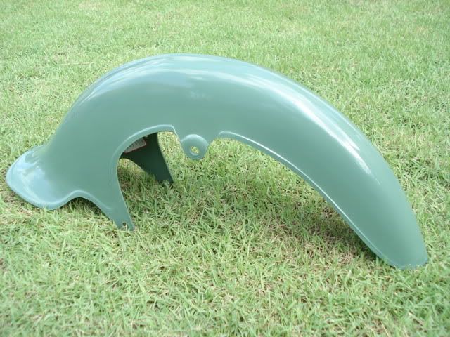 Honda C100 C102 C105 CA105T Front Fender Green New  