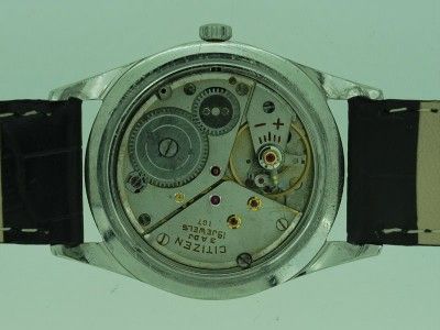 RARE VINTAGE CITIZEN DELUXE PARASHOCK PHYNOX WATCH CALIBER 107  