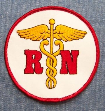 RN   REGISTERED NURSE 3.5 medical patch  