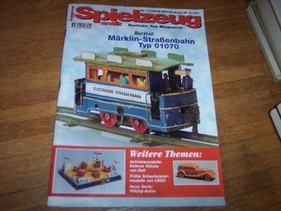 Spielzeug Antik  German Toy Magazine #11 LEGO  