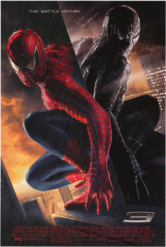 SPIDERMAN 3 MOVIE POSTER RATED FINAL STYLE GLOSSY   