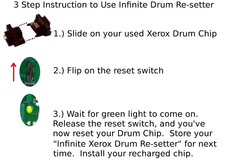 xerox phaser 7750 image drum reset chip tool  