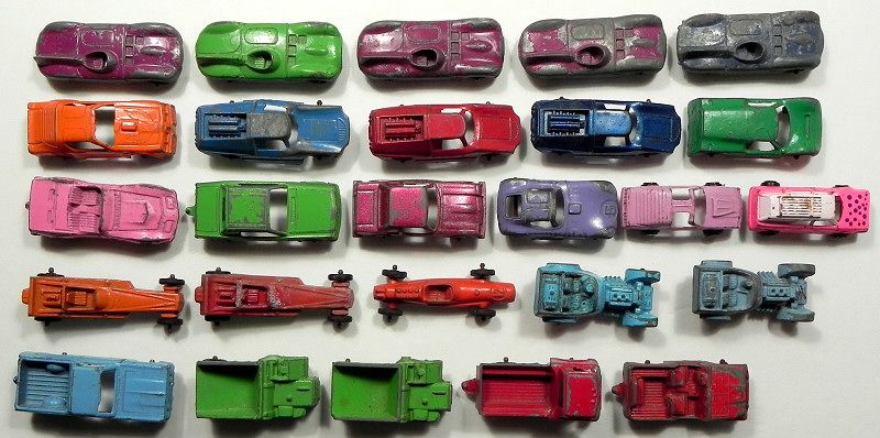 LOT 26 VINTAGE TOOTSIETOY DIECAST VEHICLES SPORTS CARS DRAGSTERS HOT 