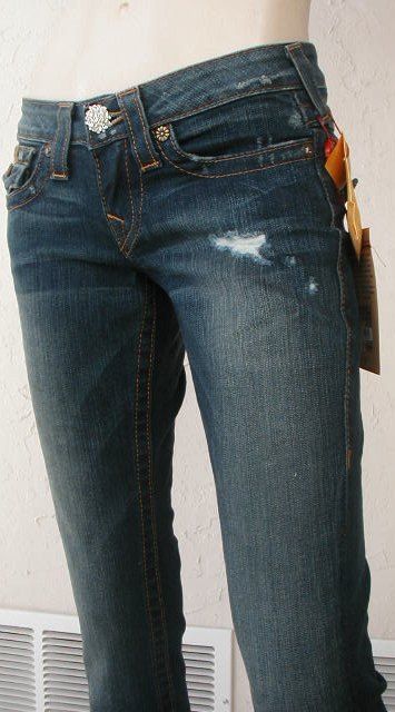 NWT True Religion WMS Billy reclaimed jeans rancher  