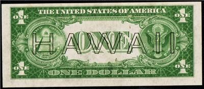 Choice CU 1935A Hawaii $1 Silver Certificate S C Block A Nice Example 