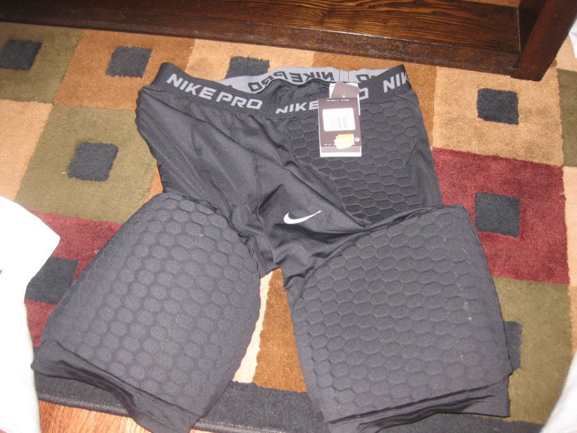 NIKE PRO COMBAT FOOTBALL PADDED COMPRESSION SHORTS 2XL  