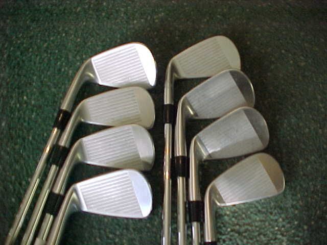 2011 COBRA S3 PRO FORGED IRONS 3 PW STEEL STIFF S300 FLEX RH  