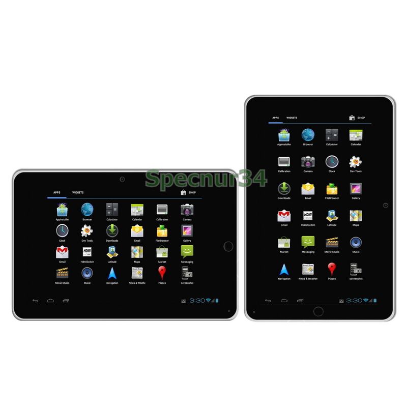 10.2 Zenithink Z102 Android 4.0 Cortex A9 GPS WiFi 3G Camera HDMI 