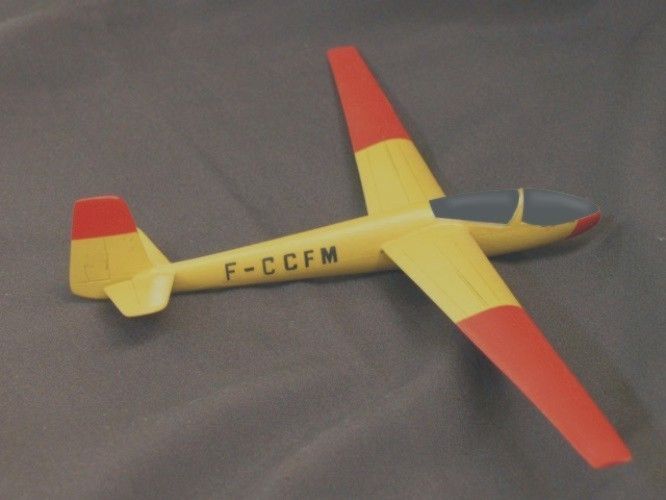 Breguet 904 Nymphale Glider Sailplane Wood Model  