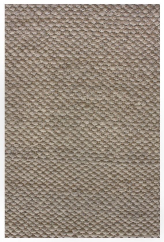 Hand Tufted Wool Solid BIG Area Rug 8x10 Natural Plain  