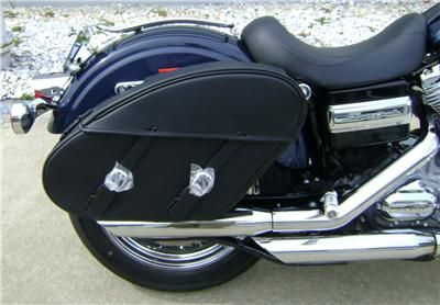   hard body, bolt on, LEATHER SADDL HARLEY DYNA SUPERGLIDE Tear Dro